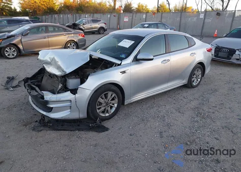 2016 Kia Optima Lx из США, поврежденный, VIN 5XXGT4L32GG032914